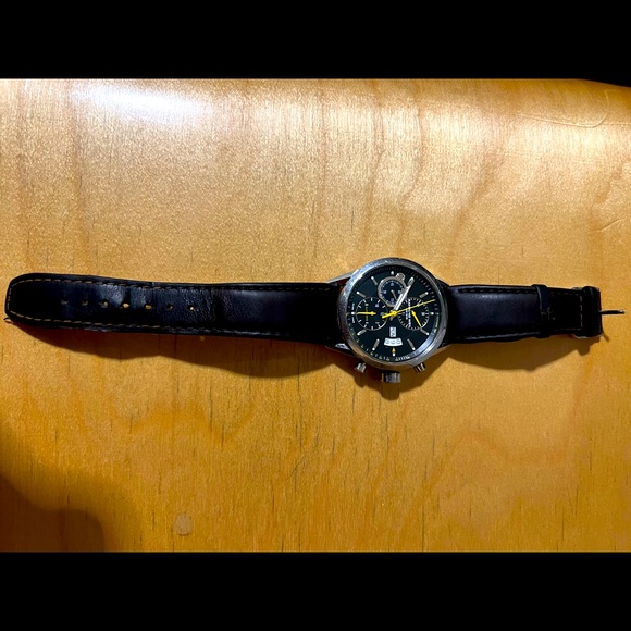 Chronograph RAYMOND WEIL Geneve Freelancer RW 5000 Swiss watch 7730 WR 100 - Picture 1 of 3